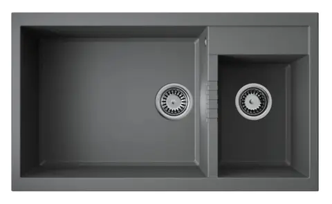 Кухонная мойка Omoikiri Tedori 86-2-LB-PL (4993939) Платина