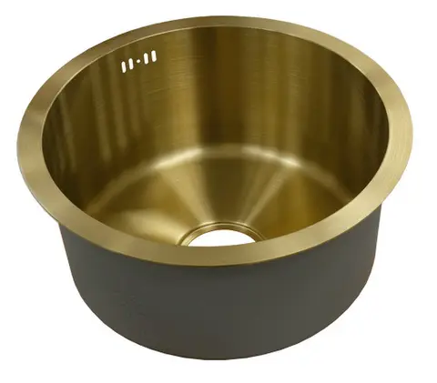 Кухонная мойка Premial PR 4242 Romance (D420) 3мм Silk Gold
