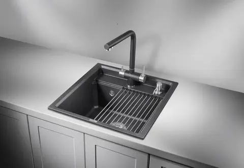 Кухонная мойка Granula KS-5002 (500*510) Черный
