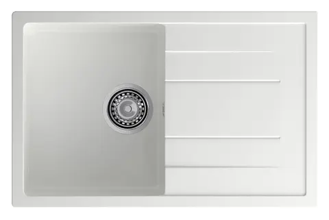 Кухонная мойка Granfest Quadro 780L (770*495) Иней