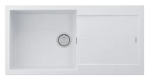Кухонная мойка Paulmark Extensio 99 (990*500) Белый матовый WH