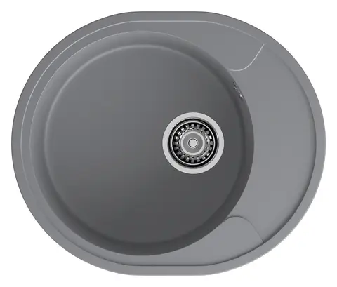 Кухонная мойка Granfest Urban 857L (570*480) Темно-серый