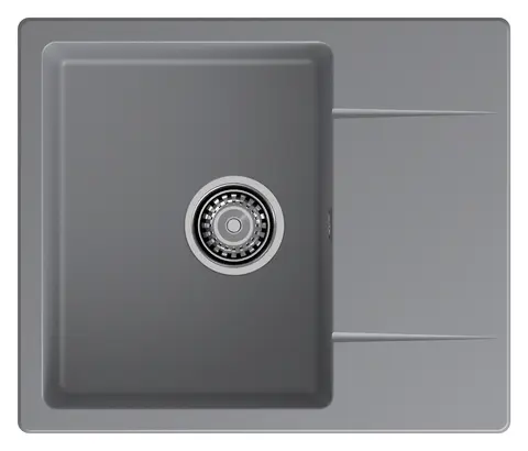 Кухонная мойка Granfest Urban 258L (580*490) Темно-серый